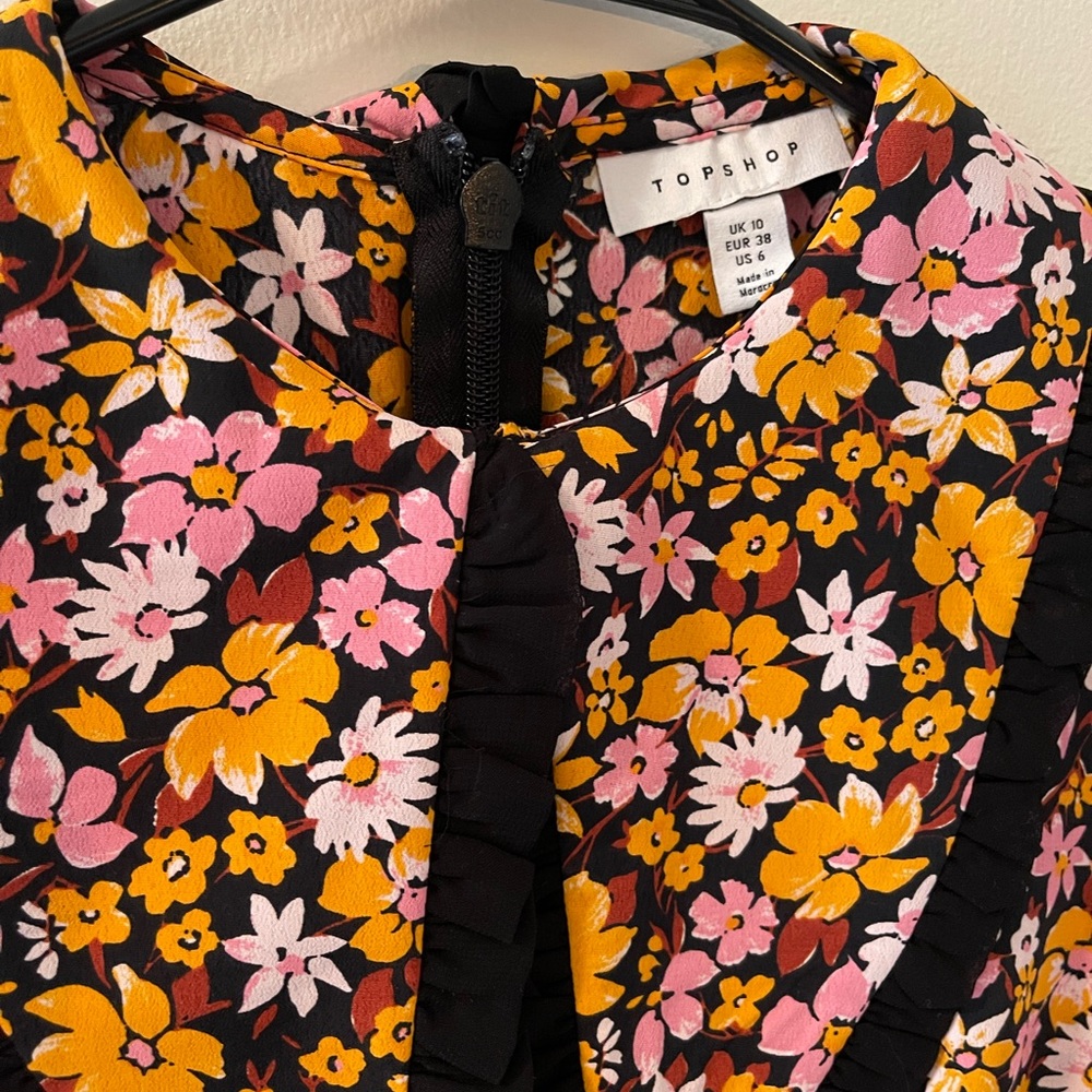 Colorful Fall dress - Picture 4 of 5